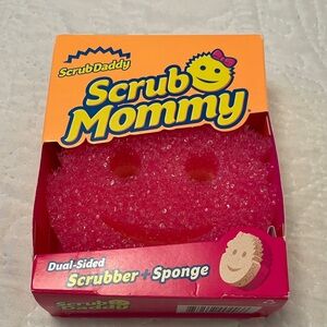 NIB Scrub Daddy SCRUB MOMMY Two Sided Scrubber & Sponge New